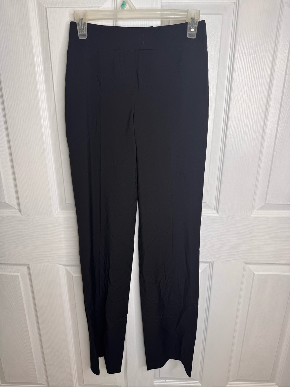 ESCADA Women’s Black Dress Pants Trousers 100% Wool Size 32